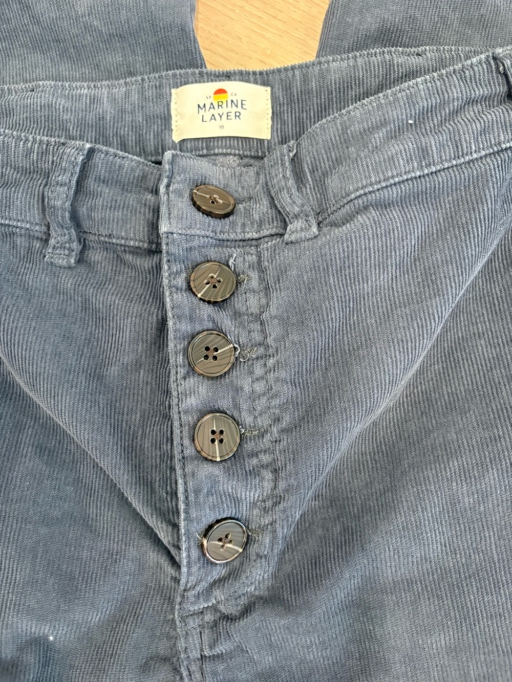 Marine Layer Corduroy Bridget Wide Leg Pants - Picture 4 of 8